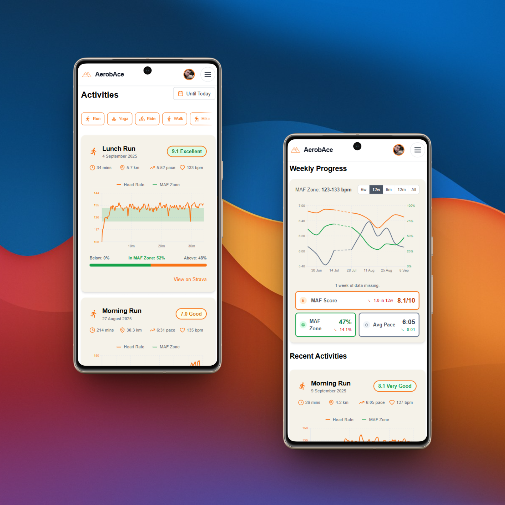 AerobAce screenshots